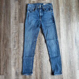 Rag & Bone High Rise Skinny Ankle Jeans - Size 26